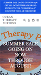 Mobile Screenshot of oceantherapypotions.com